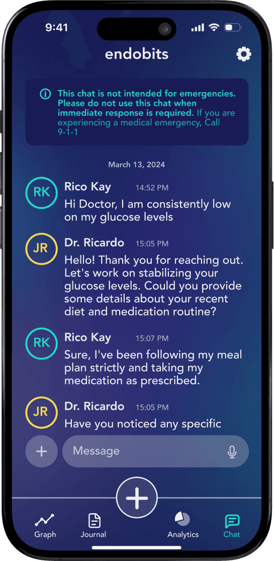 iPhone displaying Secure & real-time communication